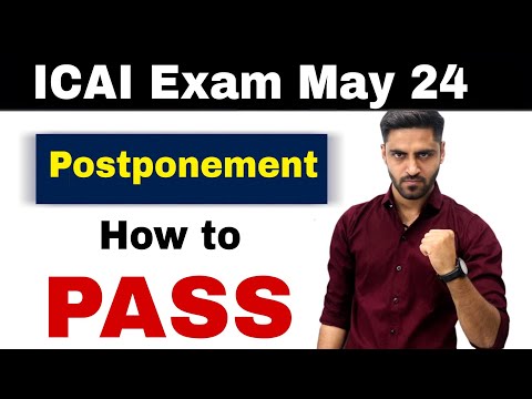 CA Exam Postponed latest news may 24 CA Inter exam postponed 2024 ? ICAI Exam postponed may 24