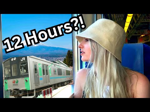 Top 10 Things to Do on a Train || Japanese Budget Train Trip