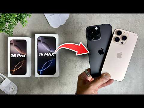 UNBOXING iPhone 16 Pro and 16 Pro Max