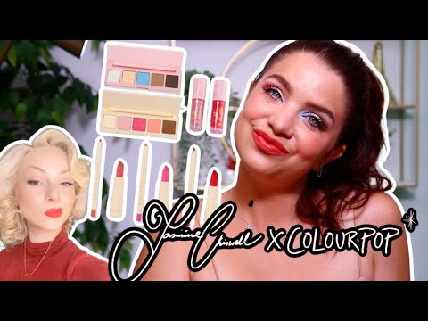 COLOURPOP X JASMINE CHRISWELL HOLLYWOOD GLAM COLLECTION REVIEW