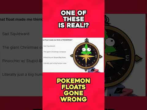 Which Pokemon Float Gone Wrong is REAL!? #pokemon #shorts