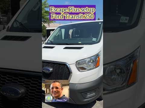 Escape plus layout in Ford Transit 250. Getting a diesel heater, electric reels, and generator.