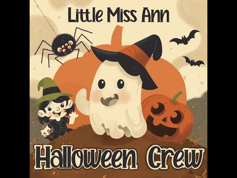 Tim Burton would be PROUD "Halloween Crew" OFFICIAL VIDEO - Little Miss Ann Halloween Song for Kids!