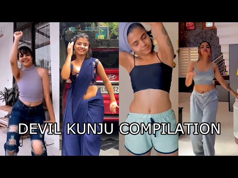 DEVIL KUNJU 4min🤍#IndianActress #BollywoodDivas #SouthIndianActress #TollywoodStars #mallu #dance