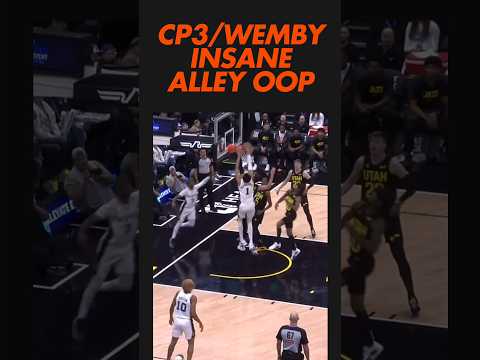 🔥👀CP3/WEMBY Connection! #nba #espn  #victorwembanyama #short #trending #shorts