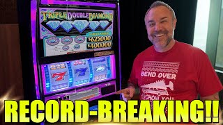 I Won My BIGGEST Jackpot Ever On Christmas Day!