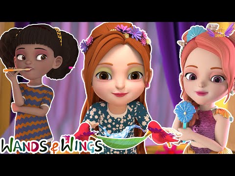 Princess Magic Song | This is the way + Tickle Tickle Song | Princess Songs -  Wands And Wings