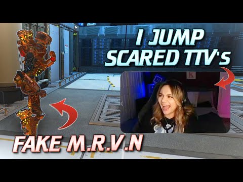 I JUMP SCARED Twitch Streamers by pretending to be M.R.V.N