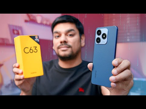 Realme C63 Unboxing | Leather back and 45W Charging!