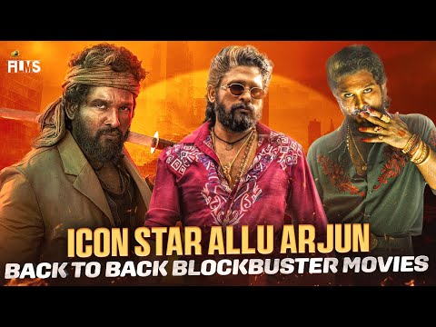 Icon Star Allu Arjun Back To Back Blockbuster Movies 4K | Allu Arjun Superhit Movies | Indian Films