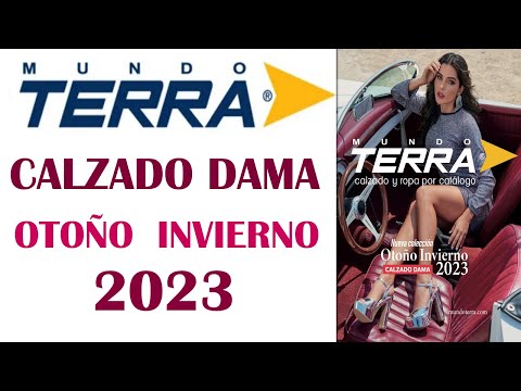 CATÁLOGO  MUNDO  TERRA  OTOÑO  INVIERNO  2023   CALZADO  DAMA