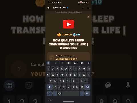 How Quality Sleep Transforms Your Life | MemeGirls Memefi New Video Code Today