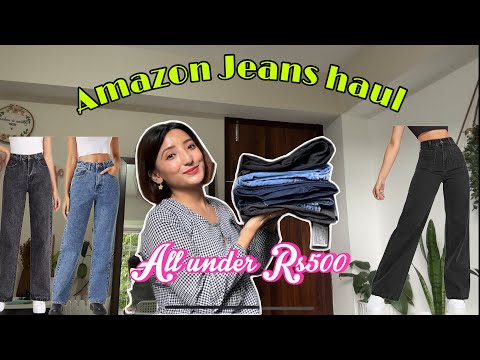 All under *Rs500*😍Amazon Jeans Haul🫶Must haves👍Try on haul✌️Love🤌Gangtok Sikkim❤️