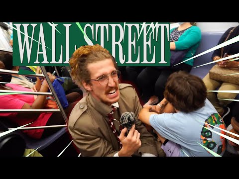 Harassing RICH PEOPLE on WALL STREET