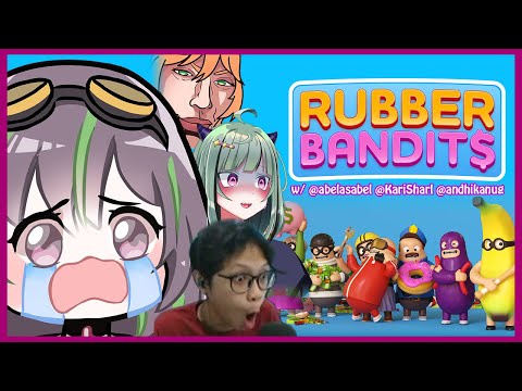 game karet kayaknyaaa? w/ @abelasabel @andhikanug @KariSharl 【RUBBER  BANDITS】