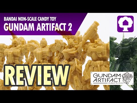 Gundam Artifact Phase 2 Review - Hobby Clubhouse | Gunpla Mini Kit Candy Toy