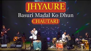 Jhyaure | Basuri Madal Ko Dhun | Bansuri Nepali Flute Music | बाँसुरी Chautari Concert in Tokyo 2019