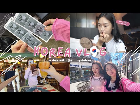 KOREA VLOG 🇰🇷 | GRWM + explore famous places with Sunny Dahye 🥰