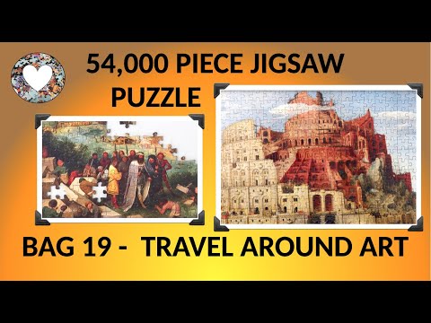 Bag 19 Section 5 of EPIC 54,000 Piece Jigsaw Puzzle: Travel Around Art from Grafika