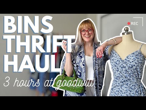 Goodwill Outlet Thrift Haul | 3 hours of nonstop thrifting | pay by the pound | Full Time Reseller