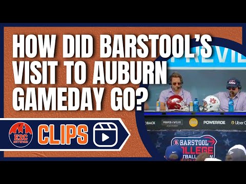 Barstool Sports Visits Auburn! | Gameday Show, Pizza Review, and More!