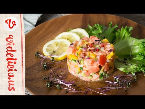 おもてなし料理にぴったり♪ハワイのさっぱり冷たい前菜「ロミロミサーモン」｜How to make Lomi Lomi Salmon