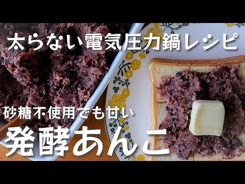 砂糖不使用で優しい甘さ！自家製発酵あんこの作り方 | 完全解説​【管理栄養士が教える太らないアイリスオーヤマ電気圧力鍋レシピ】