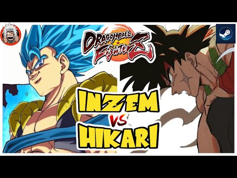 DBFZ Hikari vs Inzem (GogetaSSB, Vegito, A17) vs (Bardock, Vegeta, Trunks) 1.38