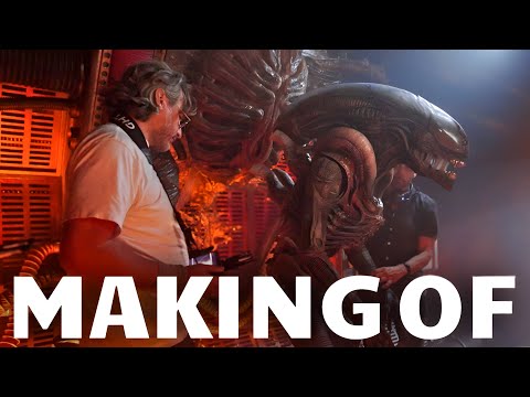 Making Of ALIEN: ROMULUS - Best Of Behind The Scenes, Set Visit & Creating The Xenomorph Animatronic