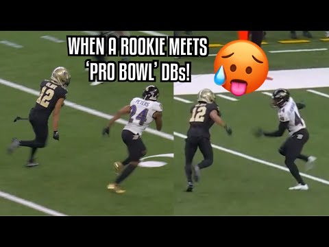 Chris Olave Vs Marcus Peters & Marlon Humphrey 🔥 (WR vs CB) Ravens Vs Saints 2022 highlights