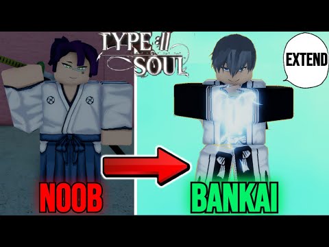 Noob To BANKAI As Gin Ichimaru [Shinso] In Type Soul...(Roblox)