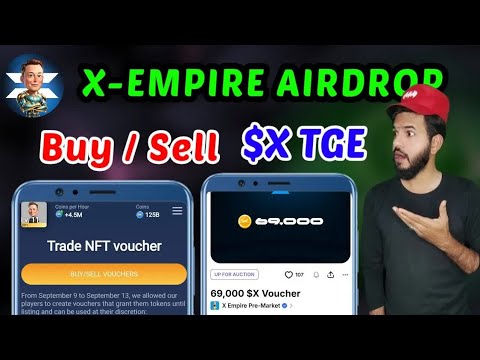 X Empire NFT ｜ X Empire NFT Buy ⧸ Sell $X Token ｜ X Empire Withdrawal Stars & Usdt