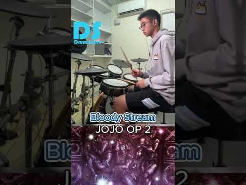 #Bloodystream  #Coda | JoJo's Bizarre Adventure OP2 | Drum Cover by 程澤 瑞斯鼓音樂 #jojosbizzareadventure