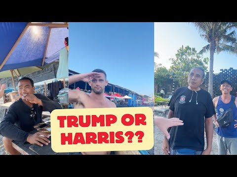 Trump vs. Harris: What Bali Locals Really Think on Election Day