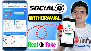 Social-Earn Withdrawal in Pakistan & India || Social earn top cash out