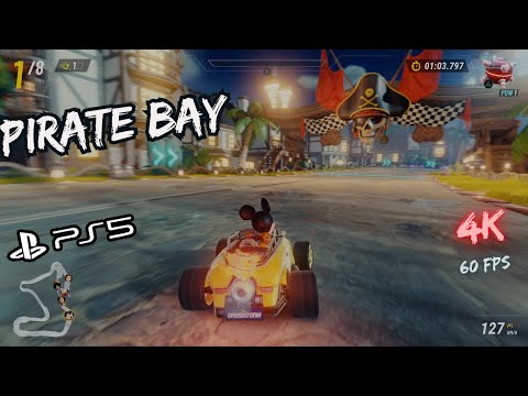 🎮[PS5] Disney Speedstorm:🚘Race in 4K Ultra HD on PlayStation 5 | Part 18 | 60fps | Pirate Bay