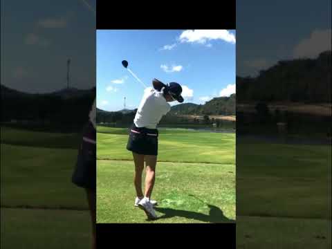 Yuka Yasuda 安田祐香  #golf #スローモーション #ゴルフ #スローモーション #ゴルフ #スロー動画 #スロー動画 #golfswing #スローモーション撮影