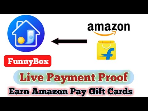 Live Payment Proof of FunnyBox App- Daily Amazon/Flipkart Gift Card.