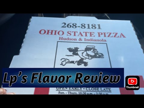 Ohio State Pizza #columbus #cbus #buckeyes #pineapplepizza