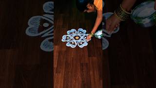 குட்டி கோலம் daily rangoli kolam #trending#viralvideo#shorts#shortsfeed#youtubeshorts#yt