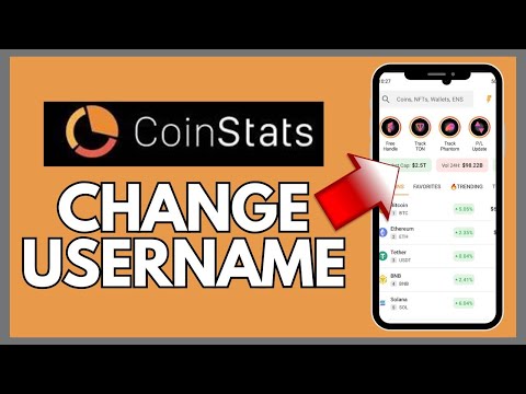 How to Change Username on CoinStats Account 2024?