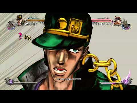 Jotaro outside the world- JJBA All Star Battle R