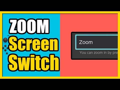 How to ZOOM in Screen on Nintendo Switch (Zoom Options)