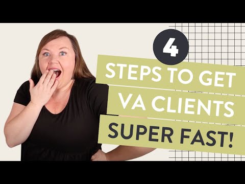 Virtual Assistant Marketing Plan: 4 Steps to Get VA Clients FAST