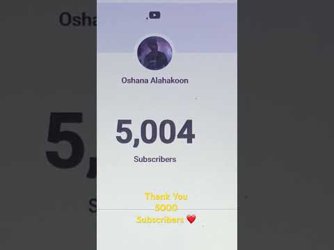 Thank You 5000 k subscribers 🫶❤️#Viral #srilanaka #matata #targen #vin target #ikmninsalliboynna