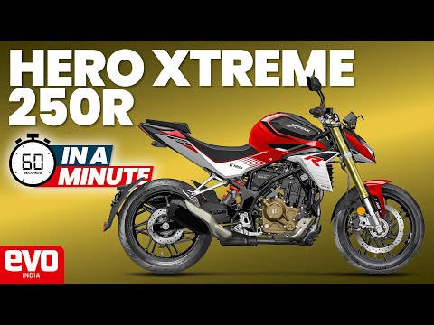 Hero Xtreme 250R | In a minute | evo India