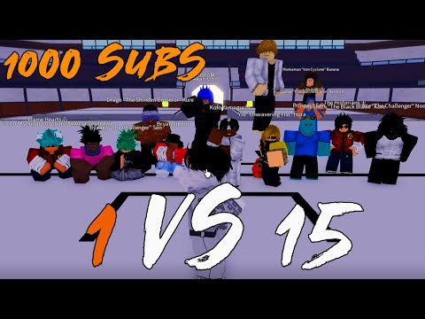 Me vs 15 of my Subscribers at once + Q&A | Mighty Omega (1000 Subscriber Special)