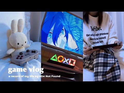 オタクのナイトルーティン☔️低気圧と花粉症に悩まされる┊ゲーム女子の日常VLOG┊ペルソナ3リロード あつ森 スイカゲーム┊のんびりしたい夜の過ごし方【Night Routine】