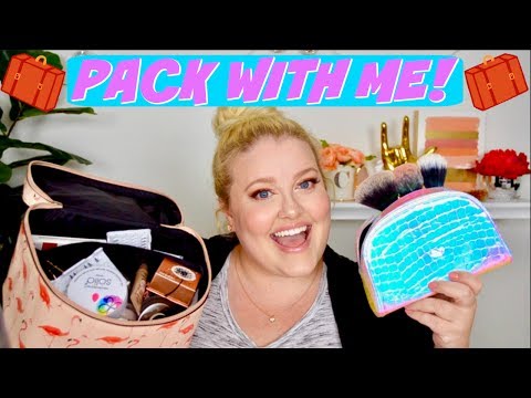 WHAT'S IN MY TRAVEL MAKEUP BAG?!?!