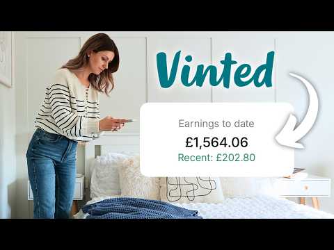 I made £1,500 Selling on Vinted | How to Sell *FAST* Guide